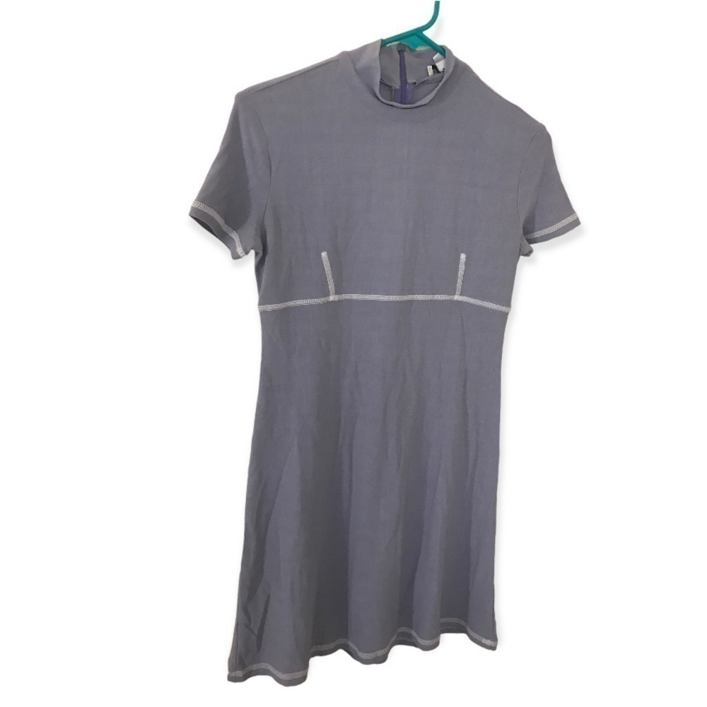 3/$15 Vintage Bebe y2k lavender short sleeve dress